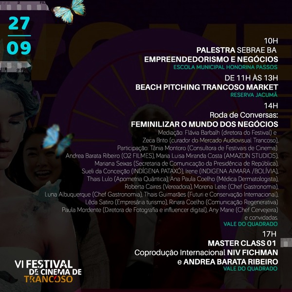 Programação - Festival de Cinema de Trancoso - 03