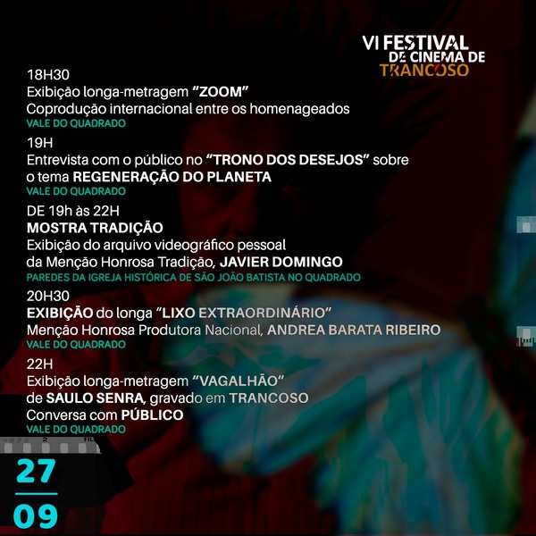 Programação - Festival de Cinema de Trancoso - 04
