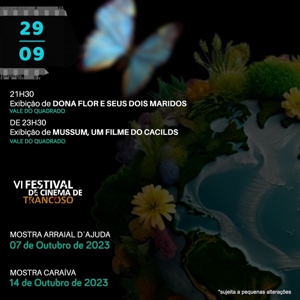 Programação - Festival de Cinema de Trancoso - 08